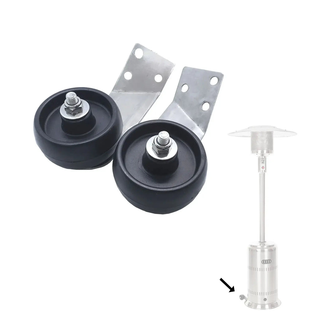 Stainless Steel Wheel Asssembly for 01775 Fire Sense