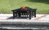 Stonemont Square Fire Pit - Fire Sense/Balkene Home