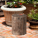 Elyse Round Indoor/Outdoor Garden Stool/Table - Fire Sense/Balkene Home