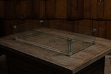 Tempered Glass Wind Guard for Rectangular Gas Fire Pits - Fire Sense/Balkene Home