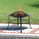 Tokia Round Fire Pit - Fire Sense/Balkene Home