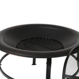 Tokia Round Fire Pit - Fire Sense/Balkene Home