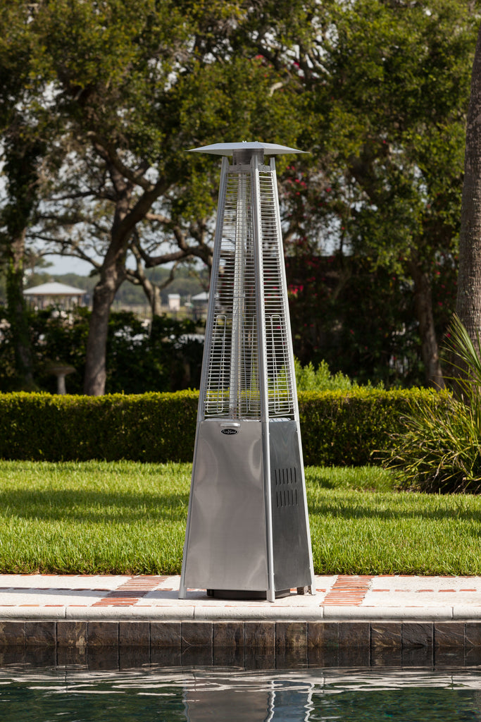 Stainless Steel Pyramid Flame Heater