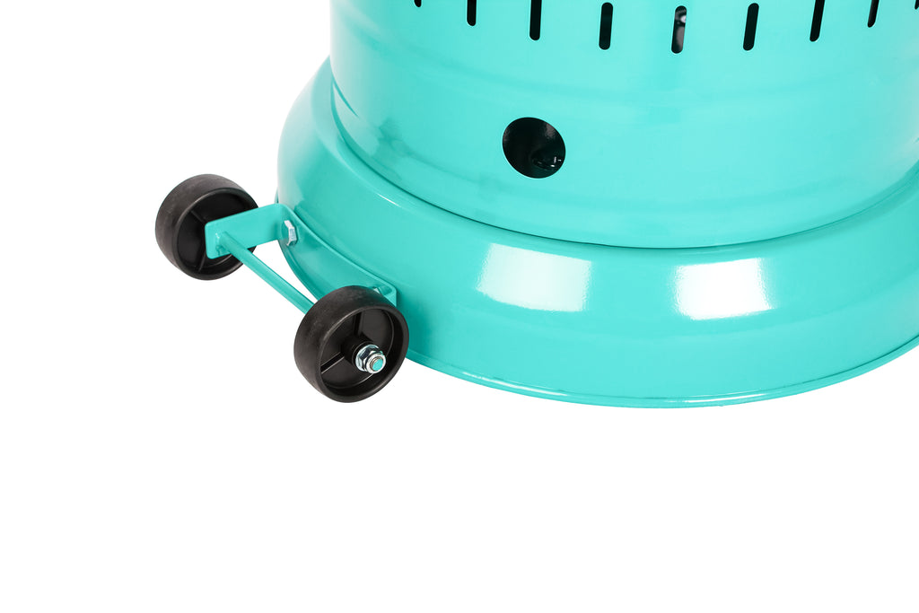 Commercial Series Patio Heater in Aqua Blue