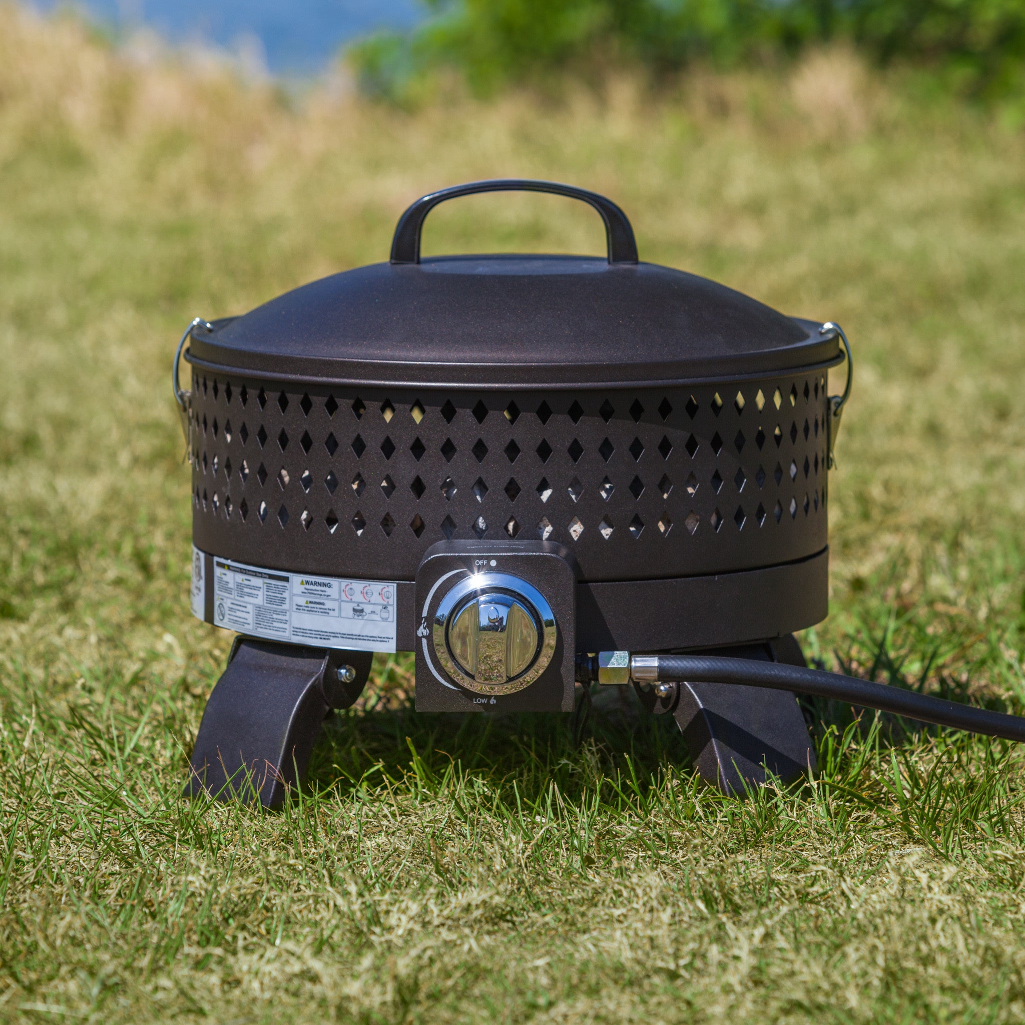 Sporty Campfire 15 Round Portable LPG Fire Pit
