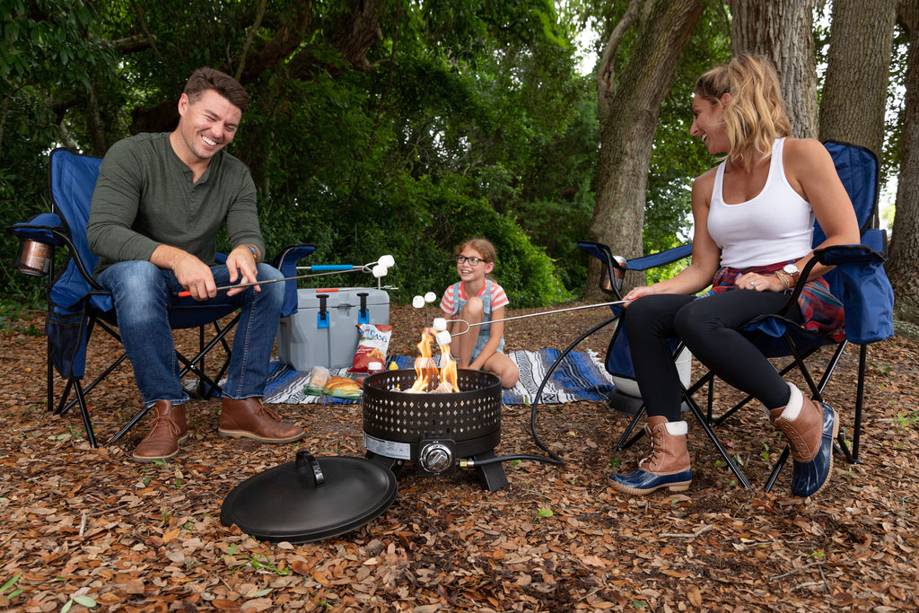 Sporty Campfire 15" Round Portable LPG Fire Pit