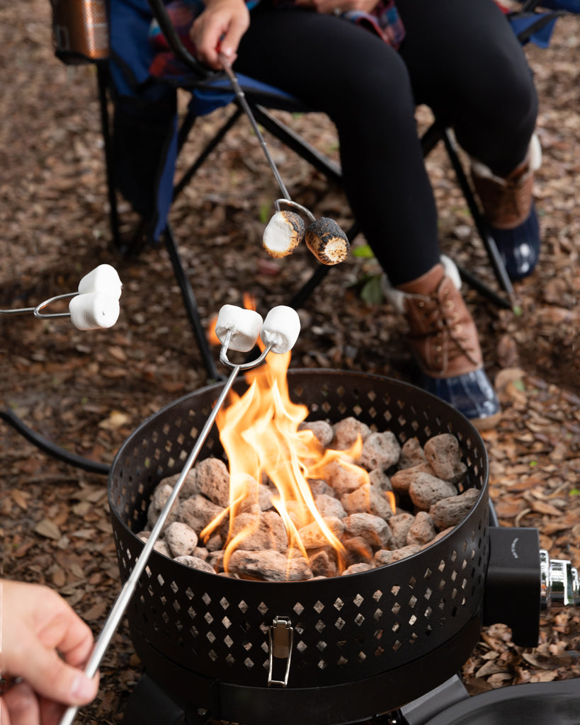 Sporty Campfire 15" Round Portable LPG Fire Pit