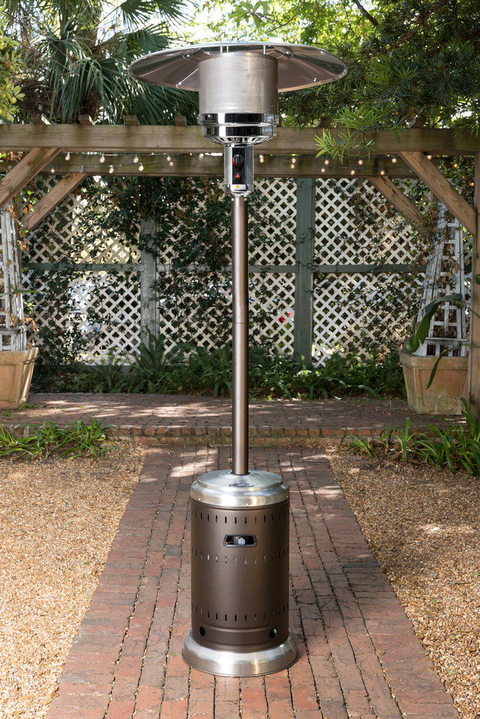 Commercial Series Patio Heater in Ash and Stainless Steel
