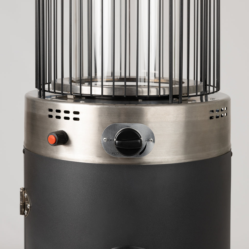 Spiral Flame Patio Heater in Arctic Gray (Costco.com Exclusive)