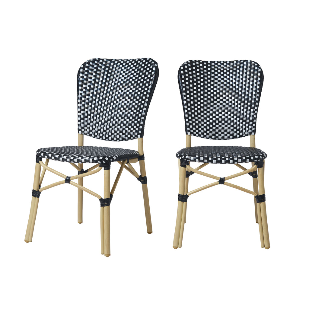 Orsay French Bistro Wicker Chair – 2pk