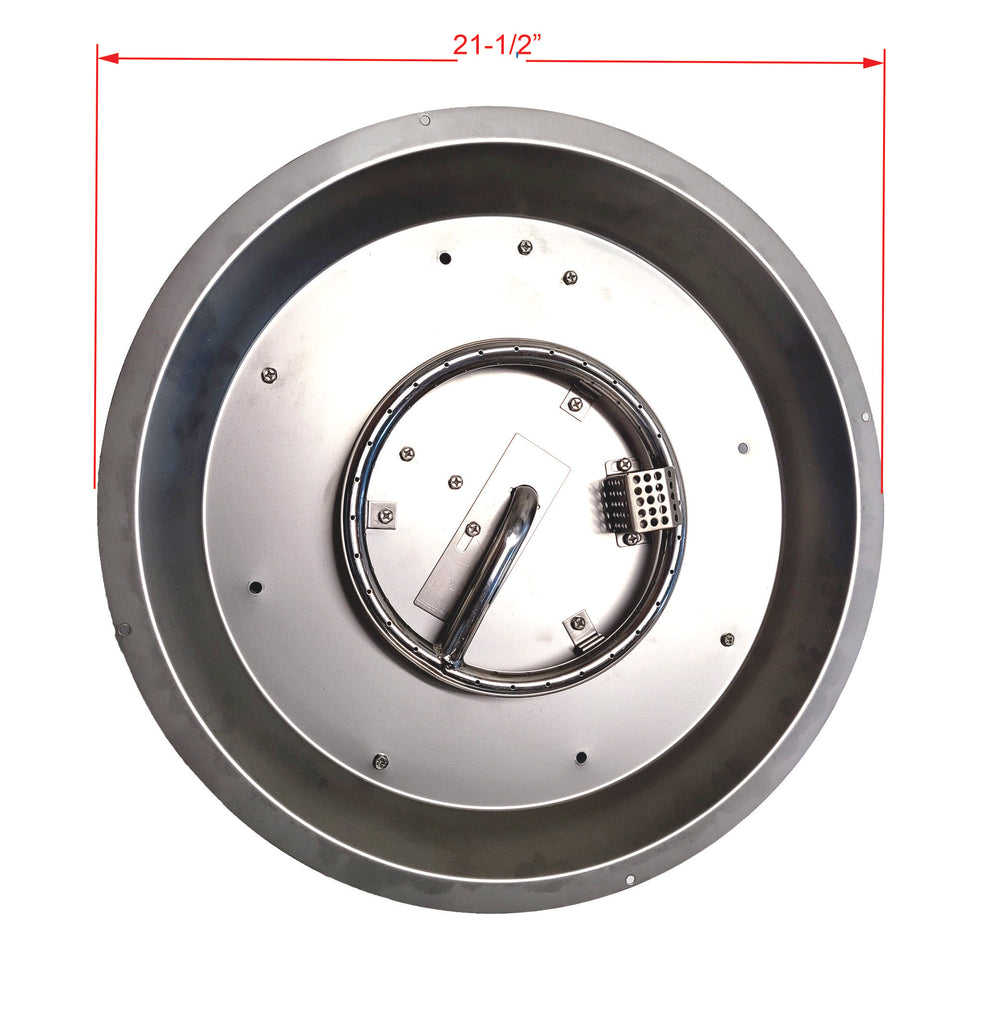 Stainless Steel Round Replacement LPG Fire Pit Burner